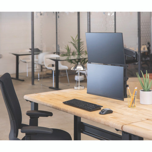 Fellowes Monitor Arm Platinum Series Dual Stacking