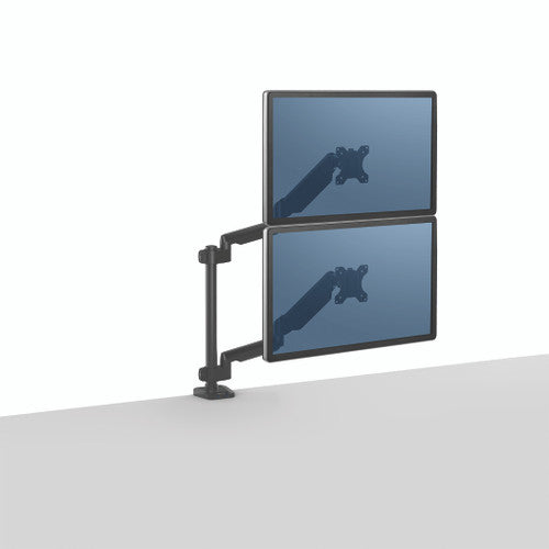 Fellowes Monitor Arm Platinum Series Dual Stacking