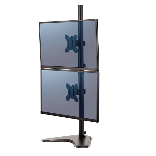 Fellowes Monitor Arm Professional Series Freestanding Dual Stacking