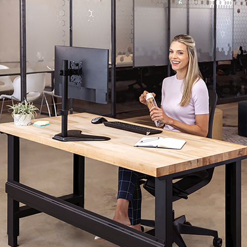 Fellowes Monitor Arm Professional Series Freestanding Single
