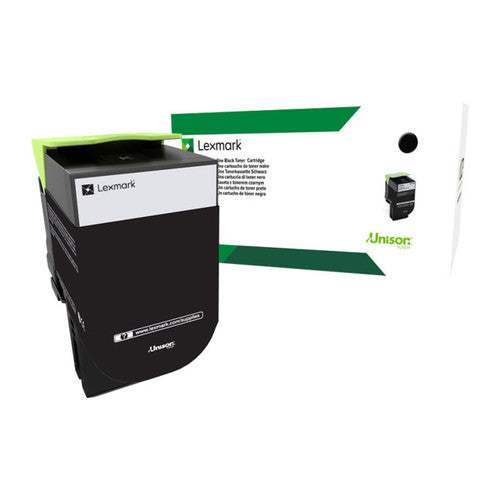 Lexmark 80C80K0 Black Toner Cartridge 1000 Pages