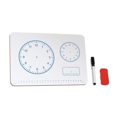 JPM Educational Whiteboard A4 Clock