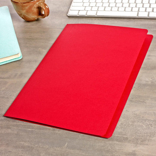 Avery Coloured Manilla Folder File Foolscap Box 100 Red