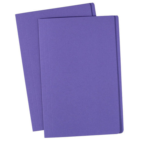Avery Coloured Manilla Folder File Foolscap Box 100 Purple