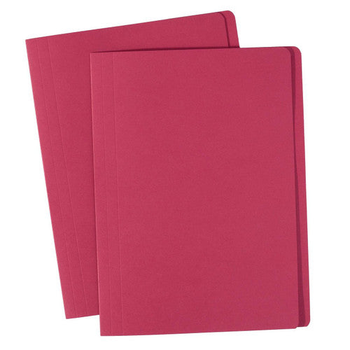 Avery Coloured Manilla Folder File A4 Box 100 Red