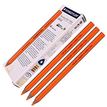Staedtler 128 64-4 Textsurfer Dry Highlighter Pencil Orange Box of 12