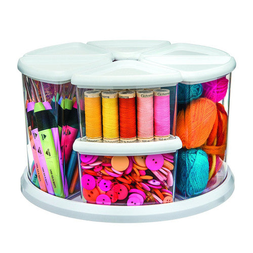 Deflecto Carousel Rotating Organiser 9 Bin