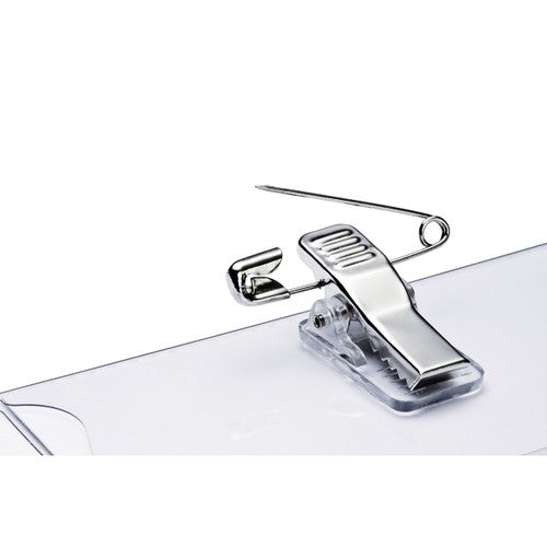 Click Fold Name Badge with Combi Clip Box 25