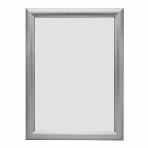 Manhattan Wall Mounted Standard Snap Frame Silver A4