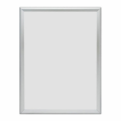 Manhattan Wall Mounted Premium Snap Frame Silver A0