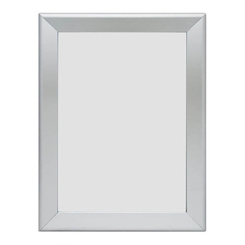 Manhattan Wall Mounted Premium Snap Frame Silver A4