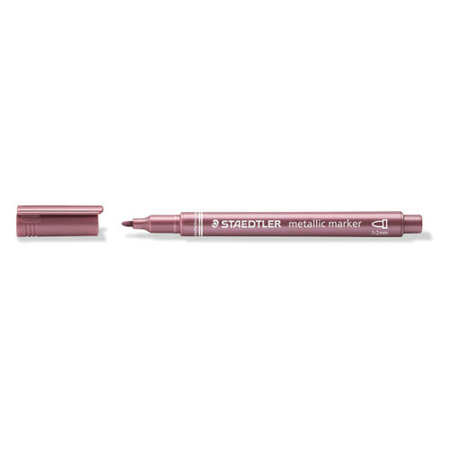 Staedtler Metallic Marker Red Box 10 8323-232