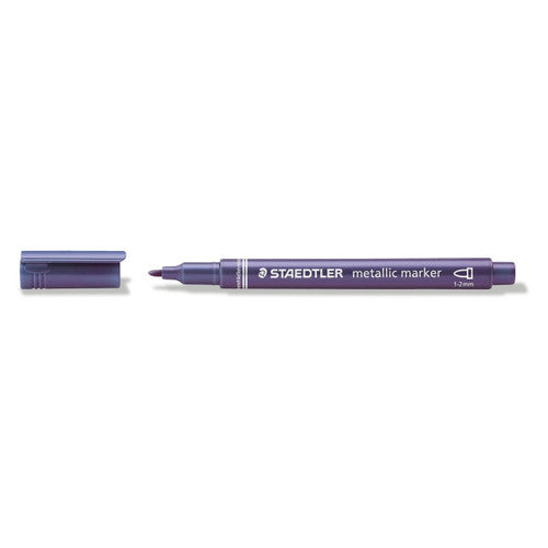 Staedtler 8323-623 Metallic Marker Purple Box 10