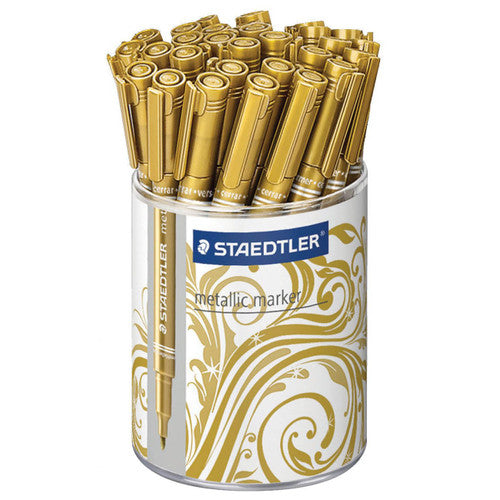 Staedtler 832311KP30 Metallic Marker Gold Cup of 30