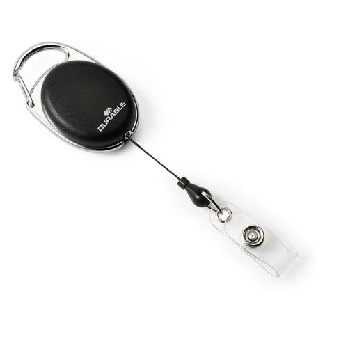 Name Badge Reel Style 80cm Black Box 10