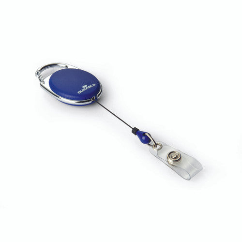 Name Badge Reel Style 80cm Blue Box 10