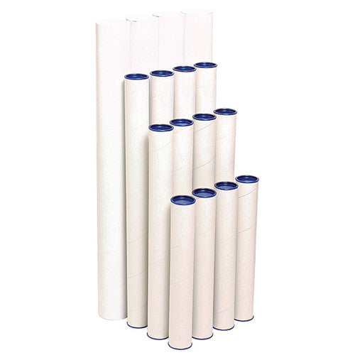 Marbig Enviro Mailing Tube 60 x 720mm White