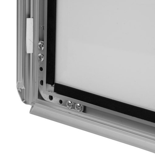 Manhattan Water Resistant Snap Frame Silver A4