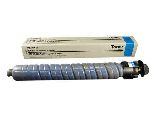 Ricoh 841832 MPC3003 Toner Cartridge Cyan 18000 Pages