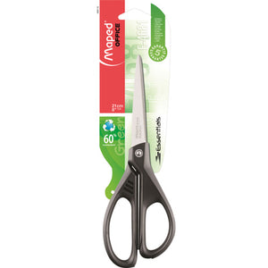 Maped Essentials Green 21cm Scissors Hangsell