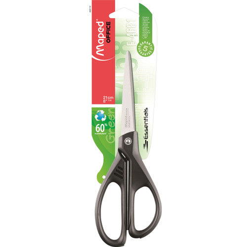Maped Essentials Green 21cm Scissors Hangsell