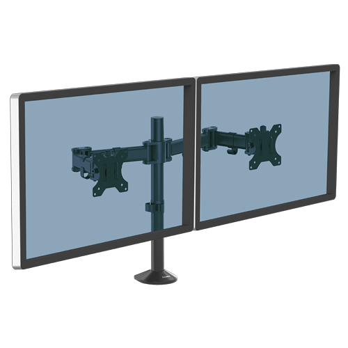 Fellowes Reflex Monitor Arm Dual Double Arm