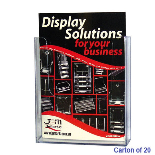 Blueprint Bulk A4 Wall Mount Brochure Holders Carton of 20