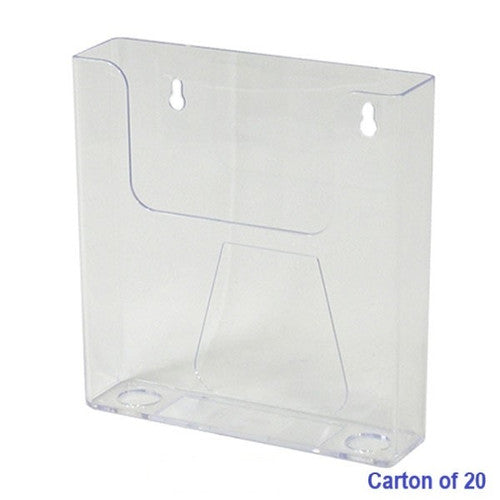 Blueprint Bulk A4 Wall Mount Brochure Holders Carton of 20