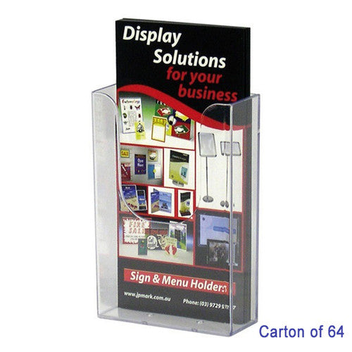 Blueprint Bulk DL Wall Mount Brochure Holders Carton of 64