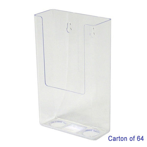 Blueprint Bulk DL Wall Mount Brochure Holders Carton of 64