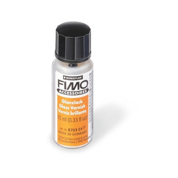 Staedtler FIMO Gloss Varnish 10ml Water-Based with Brush Set 5 8703 01 BK – view 2