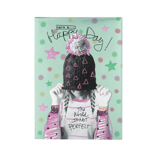 BOOK SLEEVES SCHOOL BUZZ A4 HAVE A HAPPY DAY ASSORTED PACK OF 6