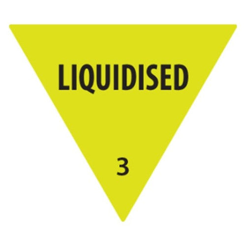 Avery Food Safety Labels 'Liquidised' Food Consistency Label 25mm 500 Roll