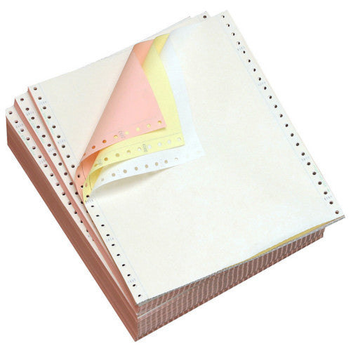 Bala Three Part Plain with Marginal Perforations 60gsm Computer Paper 279 x 241mm Box of 750 Sheets