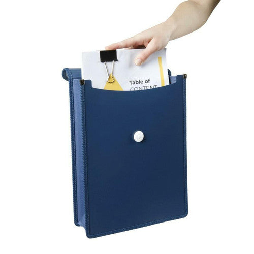 Marbig Top Load File A4 Navy Box of 20