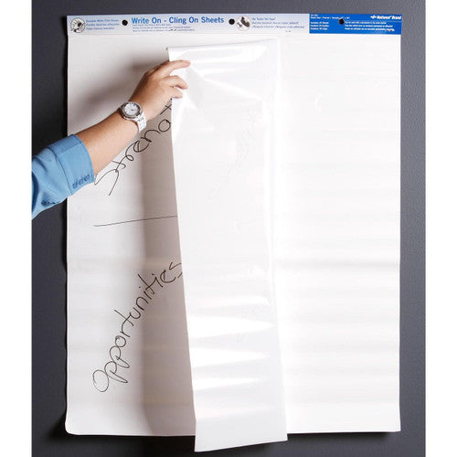 Avery Cling Sheet Write On 667 x 864mm Roll of 35 Sheets White