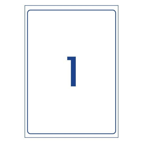 Avery 959014 Premium Shipping Labels With AveryEco L7167 199.6 x 289.1mm Pack Of 100 1 Up