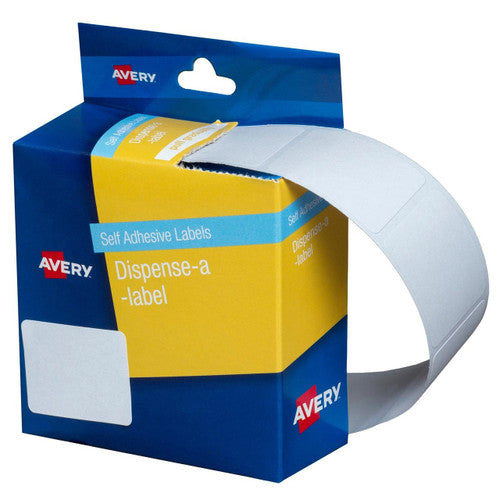 Avery White Dispenser Labels Rectangle 32 x 24mm 420 Pack