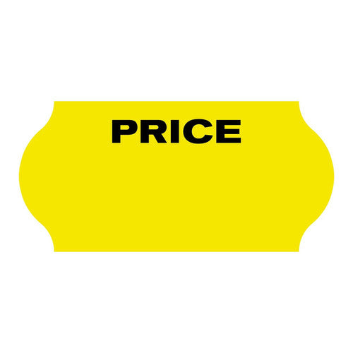 Avery Price Yellow Dispenser Labels 26 x 16mm 250 Pack