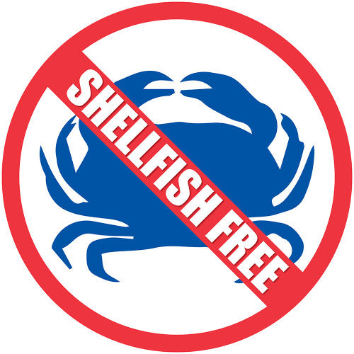 Avery Allergy Labels Shellfish Free 40mm 500 Roll