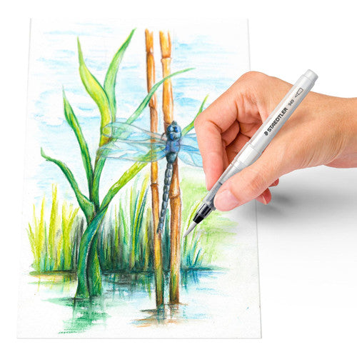 Staedtler 949 BK-1-C Water Fillable Brush Card