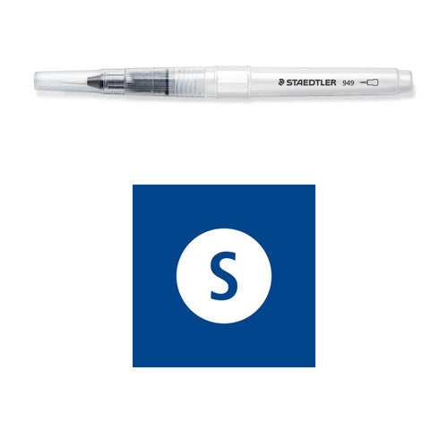 Staedtler 949 BK-1-C Water Fillable Brush Card