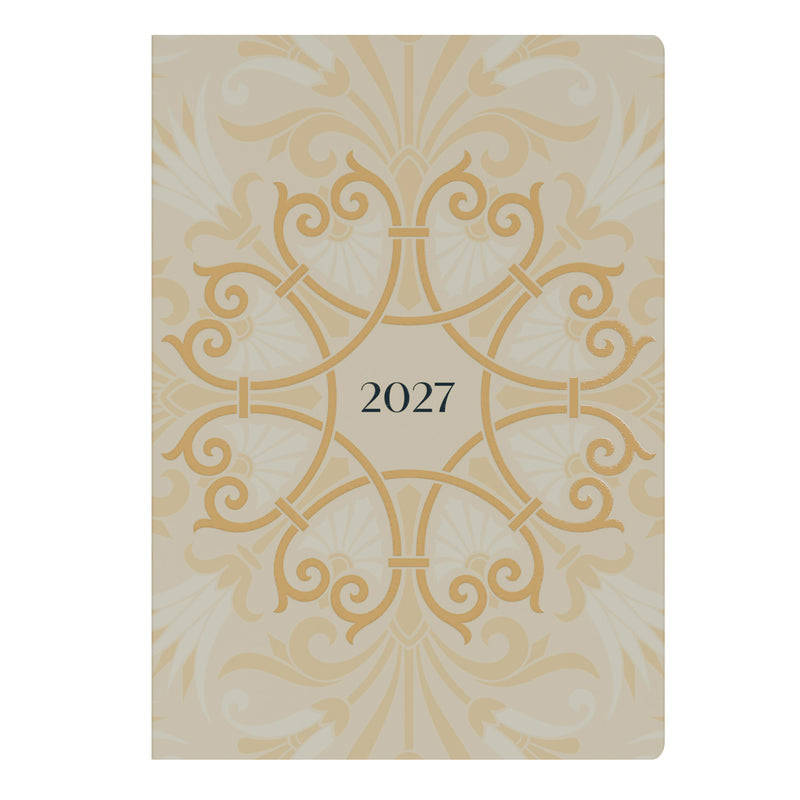 Collins Lavish Lux A5 Week To View Recycled White