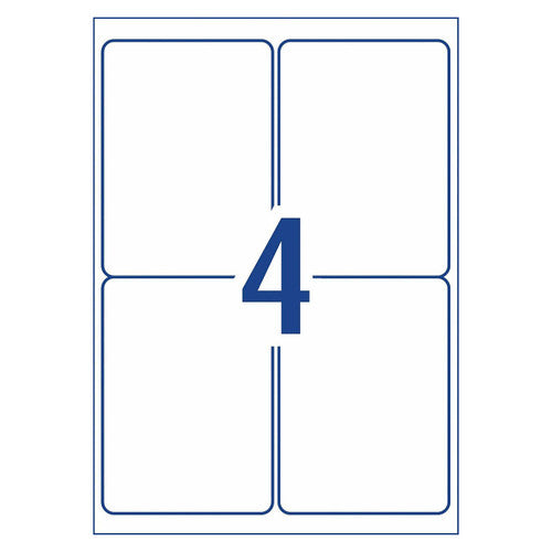 Avery White Eco Friendly Labels L7169EV 20 Pack 99.1 x 139mm 4UP