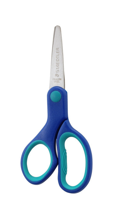 Staedtler Noris Club Left Handed Safety Scissors for Children 14cm Blister Card 10 965 14LNBK