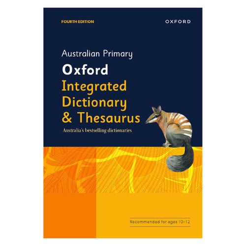 Oxford Australian Primary Integrated Dictionary and Thesaurus 4th Edition