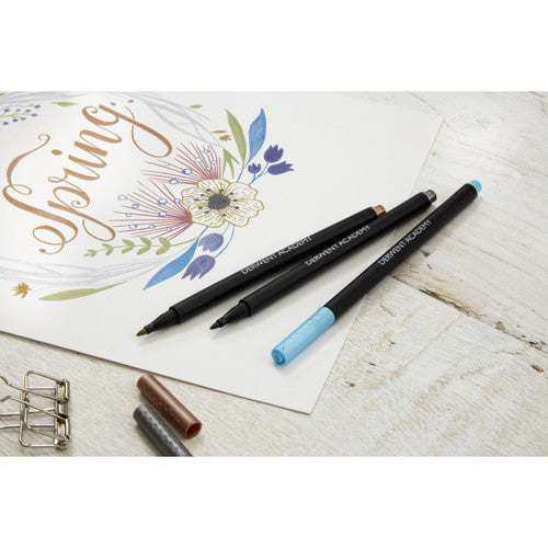 Derwent Academy Metallic Markers Pack of 8 Box of 8
