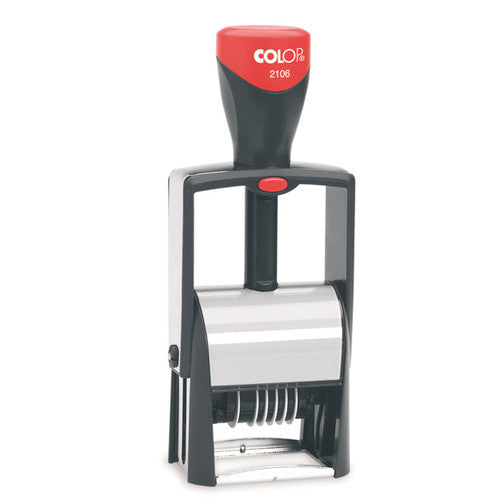 Colop S2106 6-Band Numberer 4mm Black