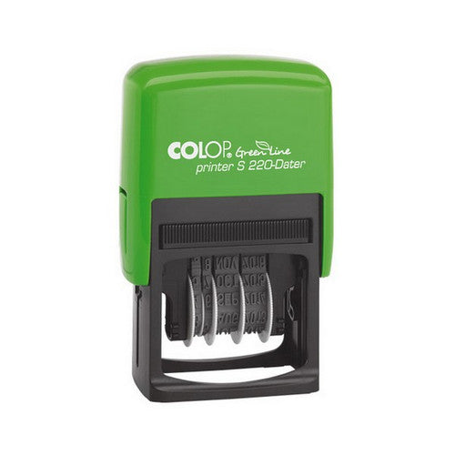 Colop Green Line Dater 4mm Black