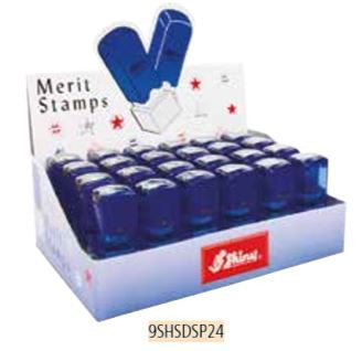 Staedtler Shiny Merit Stamp Assorted Display of 24 9SHSDSP24